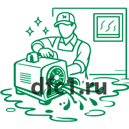 Сушка и уборка после потопа в Набережных Челнах